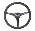NRG Reinforced Steering Wheel (380mm/1in. Deep) Perforated Leather and Yellow Stitching