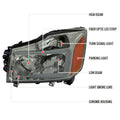 SPEC D TUNING headlights detail
