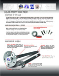 USA Standard 4340CM Rplcmnt Axle For Dana 30 / XJ/TJ/YJ Outer Stub / 27Spl / Uses 5-760X U/Joint