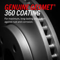 Power Stop 99-06 Volkswagen Beetle Front Z23 Evolution Sport Coated Brake Kit