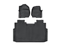 WeatherTech Black Front and Rear Floorliners for Vinyl Floors Fits -20-23 F-250 F-350 F-450 F-550 4410511V-4410125V