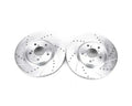 Power Stop 07-13 Acura MDX Front Evolution Drilled & Slotted Rotors - Pair