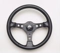 WHEEL BLACK LEATHER 14 IN