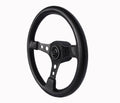 WHEEL BLACK LEATHER 14 IN