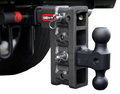 GEN-Y Hitch 2" Offset Shank 2.5 Rise, 5" Drop 1.5K Tw 10K Hitch Only - GH-404