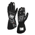 OMP ONE-S GLOVES my2025 FIA 8856-2018 BLACK SZ L