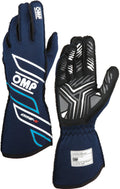 OMP ONE-S GLOVES my2025 FIA 8856-2018 ANTHRACITE / FLUO YELLOW SZ XL
