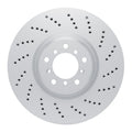 DFC 06-10 BMW M6 Right Front Drilled GeoSPEC Coated Rotor