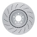 DFC 06-10 BMW M6 Right Front Drilled GeoSPEC Coated Rotor