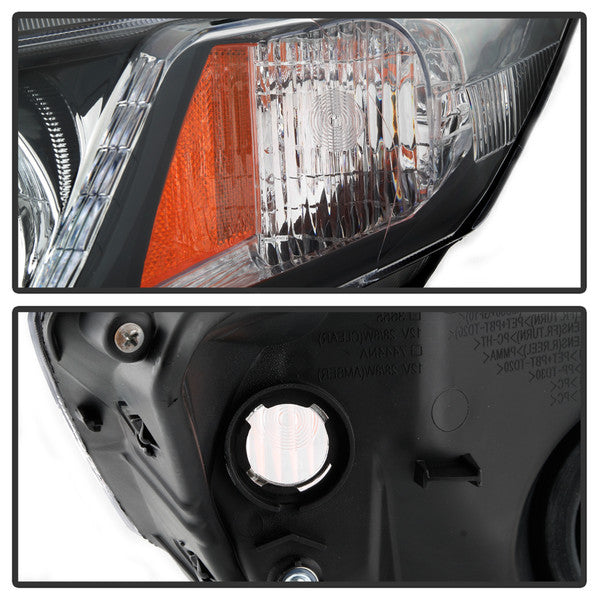 xTune 12-15 Honda Civic (Excl. Hybrid) Halogen Headlights - OEM Chrome (HD-JH-HC13-AM-C)