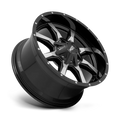 MO970 17X9 6X135/5.5 12MM GLOSS BLACK MACHINED FACE