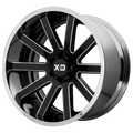 XD200 20X12 5X5.5 BLK MILL CHR LP -44MM
