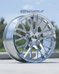 17 IN REPLICA WHEEL CV08A FITS CHEVROLET CORVETTE C6 ZR1 RIM 17X9.5 CHROME WHE