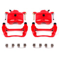 Power Stop 13-15 Acura ILX Front Red Calipers w/Brackets - Pair