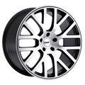 ~(41 lbs. 19X19X10)~ TSW DONINGTON 17x8.0 5/114.3 ET42 CB76.1 GUNMETAL MIRROR CUT FACE/GUNMETAL LIP