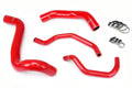 HPS Performance Red Reinforced Silicone Radiator + Heater Hose Kit for Toyota 12-14 Sequoia 5.7L V8 Left Hand Drive