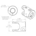 UNIVERSAL BILETJOINT:FR POWER X 3/4IN POLISHED