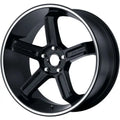 Wheel Pros Motegi MR122 20X9.5 5X120 S-BLK/MCH 35MM MR12229549735