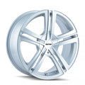 ~(34 lbs. 20X20X9)~ TR62 (3262) HYPERSILVER/MACHINED FACE/MACHINED LIP 18X7.5 5-100/5-114.3 40MM 72.62MM