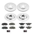 Power Stop 2019 Honda Insight Front & Rear Z17 Evolution Geomet Coated Brake Kit
