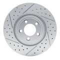R1 06-10 Jaguar Xk Front Left Drilled & Slotted Geoperformance Rotor