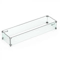 GLASS WIND GUARD FOR 36IN LINEAR CLEAR