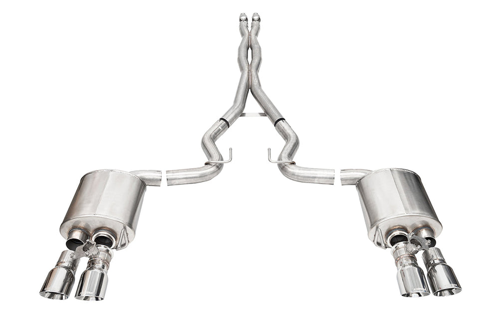 Two Twin 3.0 Inch Polished Tips Clamps Included Dual Rear Exit For Corsa Jetta GLI Mk6 Exhaust Only