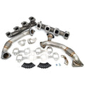 Right Up-Pipe Compound Turbo Round-Pipe