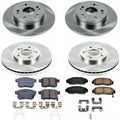 Power Stop 2011 Honda Accord Front & Rear Autospecialty Brake Kit