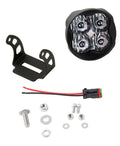 SS3 LED POD MAX WHITE DRIVING ANGLED RH (SINGLE)