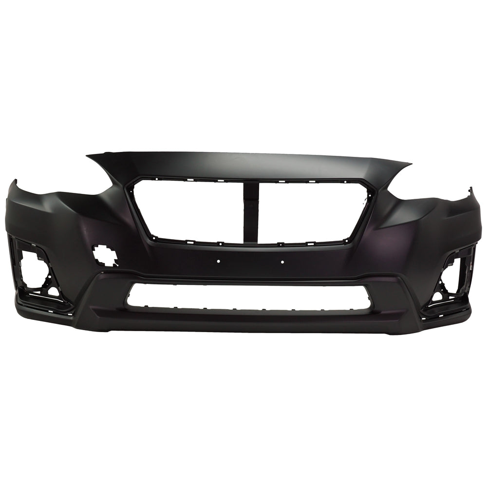 FRONT BUMPER COVER W/TEXTURED LOWER; PRIME SUBARU CROSSTREK 1820
