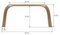 FENDER SKIRT SINGLE COACHMEN FS1710 COPPER