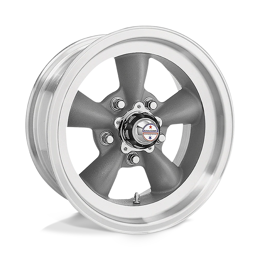 AMERICAN RACING VINTAGE VN105D 15X8 5X4.5 GRAY MACH-LP 00MM - VN10558065