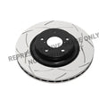 DBA 17-18 BMW 530i (w/Sport M Brakes/Blue caliper) Rear Slotted Street Series Rotor