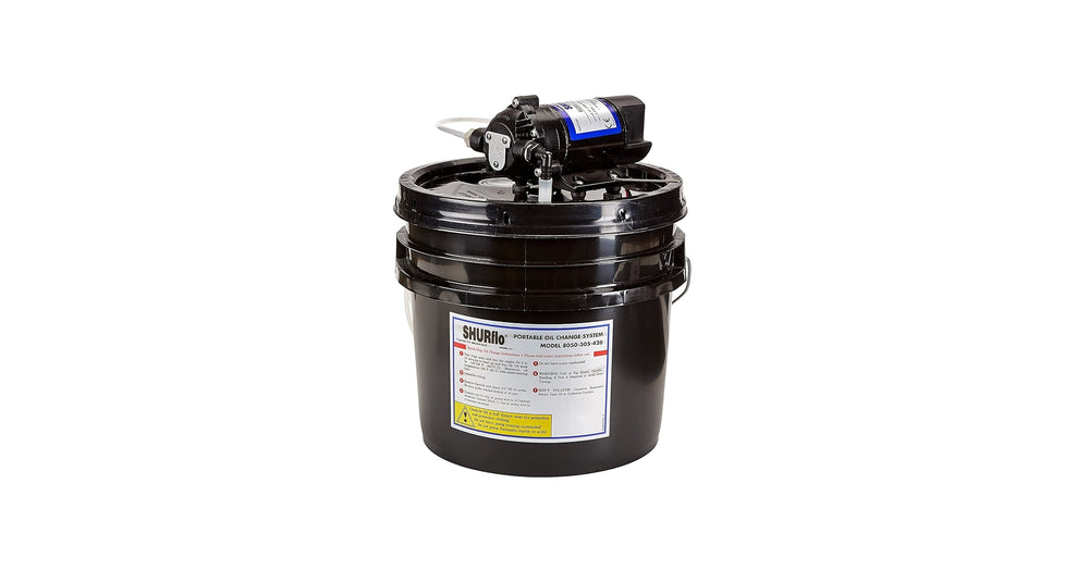 OIL CHANGE SYSTEM 12 VDC COMPLETE WITH PREMIUM PUMP 8050305626 3 GALLON STOR