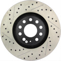StopTech 05-06 Audi A4 Quattro/ 02-04 A6 Quattro / 99-02 S4 Front Right Slotted & Drilled Rotor