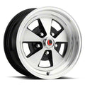 15x7 "FLAT 5" ALLOY RIM-BLACK