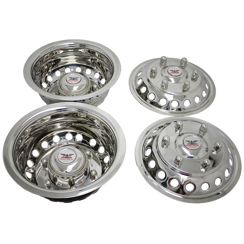 SIMULATOR REAR SET GM/FORD/DODGE DUAL WHEEL 16IN 8LUG 4HH QUICKLINER
