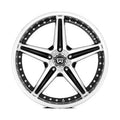MR107 18X8 5X4.5 G-BLK MACH 42MM