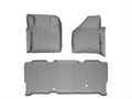 WeatherTech Grey Front and Rear Floorliners Fits -20-10 F-250 F-350 F-450 F-550 461201-460023