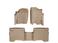 WeatherTech 04-10 Infiniti QX56 Front and Rear Floorliners - Tan
