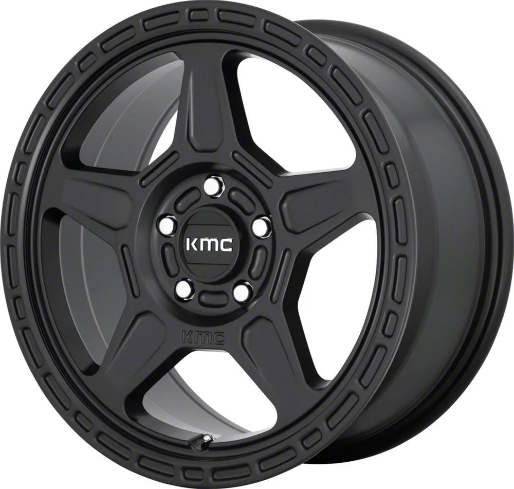 ~(30 lbs. 21X21X11)~ ALPINE 18x8 5x108.00 SATIN BLACK (38 mm)