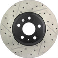 Stoptech auto part installed view