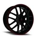 ~(29 lbs. 19X19X9)~ TR60 (3260) HYPERSILVER 17X7.5 5-100/5-114.3 42MM 72.62MM
