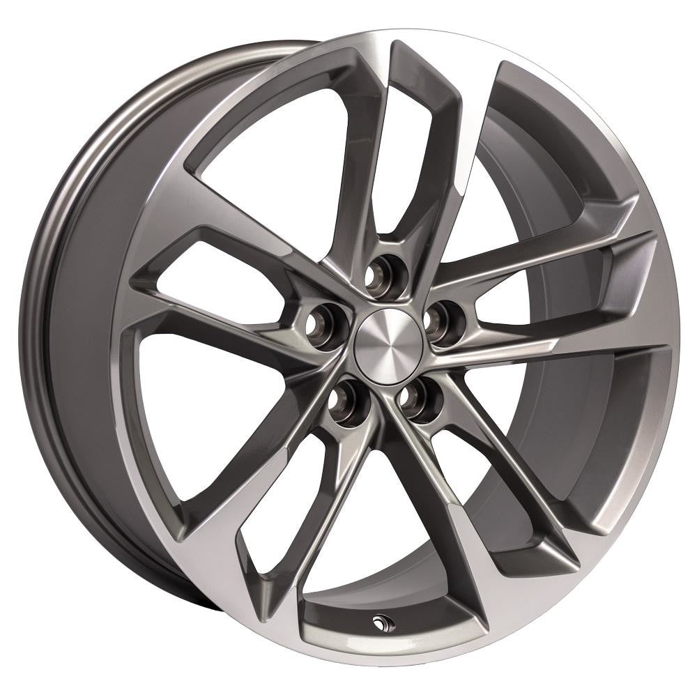 20 IN REPLICA WHEEL CV29 FITS CHEVROLET CAMARO RIM 20X8.5 GUNMETAL MACH
