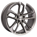 20 IN REPLICA WHEEL CV29 FITS CHEVROLET CAMARO RIM 20X8.5 GUNMETAL MACH