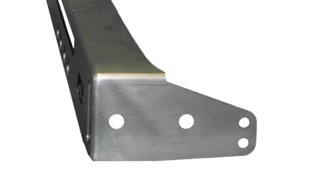~(32 lbs. 48X12X12)~ Jeep JK Micro Rear Bumper 07-18 Wrangler JK Bare Steel Motobilt
