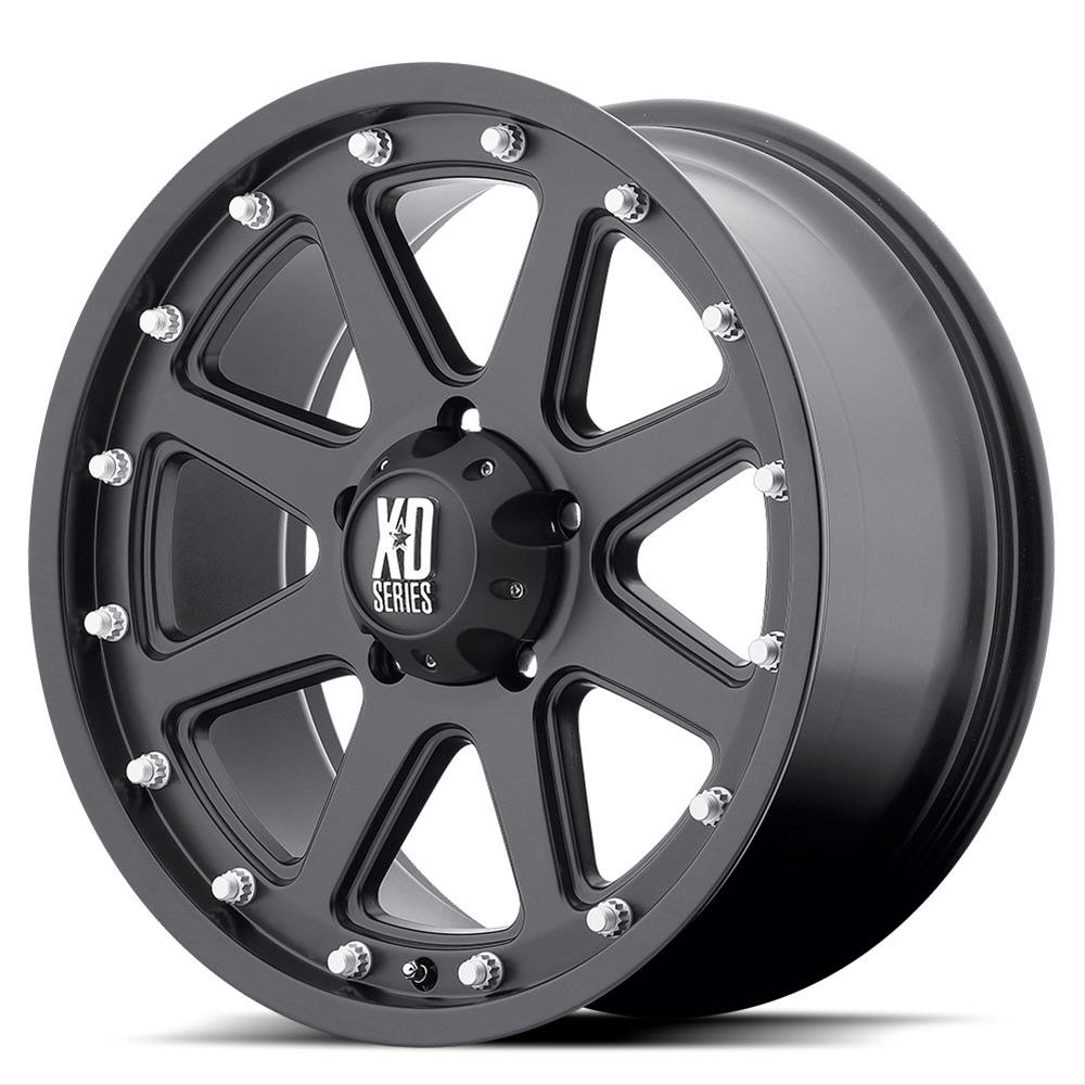 KMC XD SERIES XD798 ADDICT MATTE BLK 16x9 5X5.0 bp 4.53 b/s 12 offset