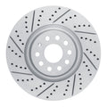 DFC 12-25 Audi Q3 Front Left Drilled & Slotted Geoperformance Rotor
