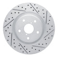 R1 20-25 Subaru Forester Front Right Drilled & Slotted Geoperformance Rotor